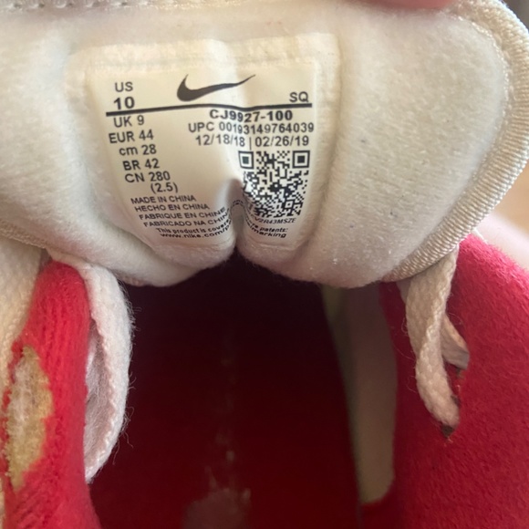 Nike Air Max 1 White Red Blue - Picture 7 of 7